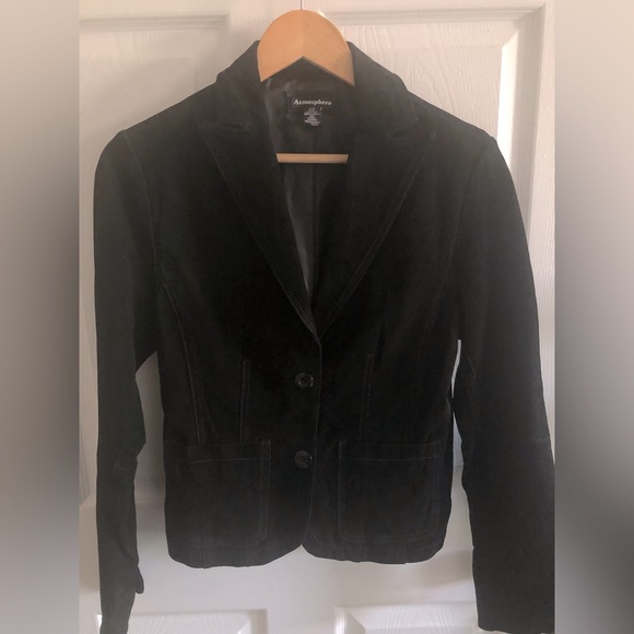 Leather button up blazer/jacket - Picture 1 of 4